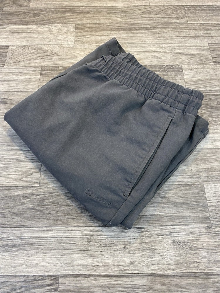 Calvin Klein Shorts Men's M Medium Logo Pull-On Drawstring  9