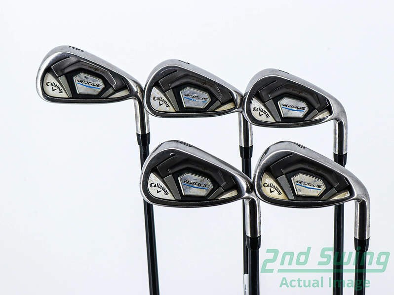 Callaway Rogue 6-PW Graphite Senior Right-Handed Iron Set 37.75in