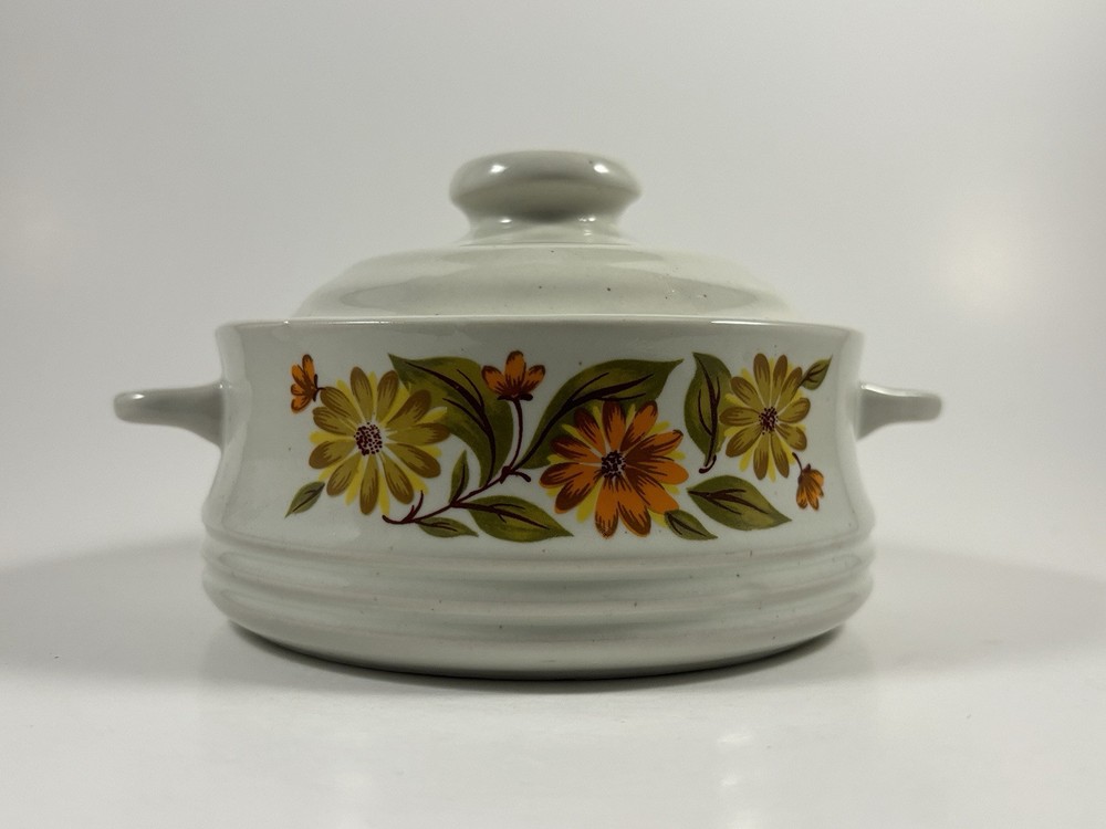 Vintage Capri Bake Serve N' Store Individual Stoneware Casserole Dish