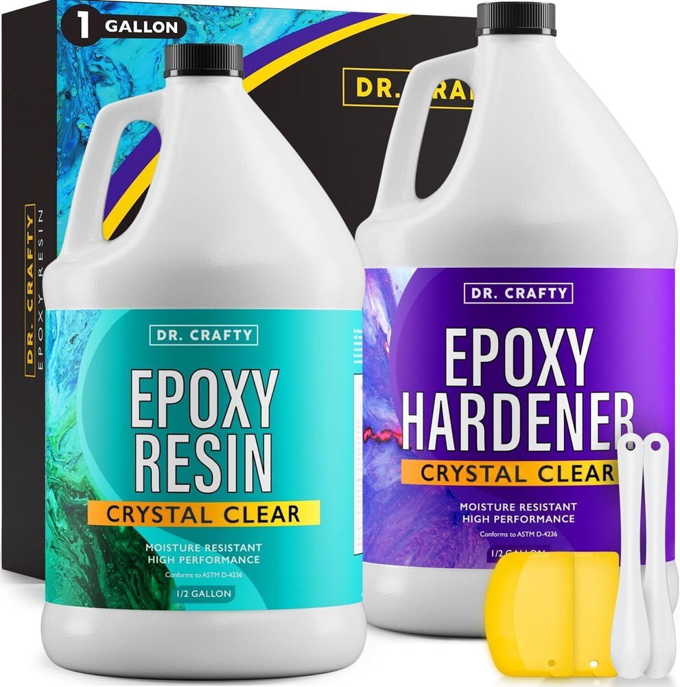 Clear Table Top Epoxy Resin Kit for Resin Molds Art Resin Craft Jewelry Casting