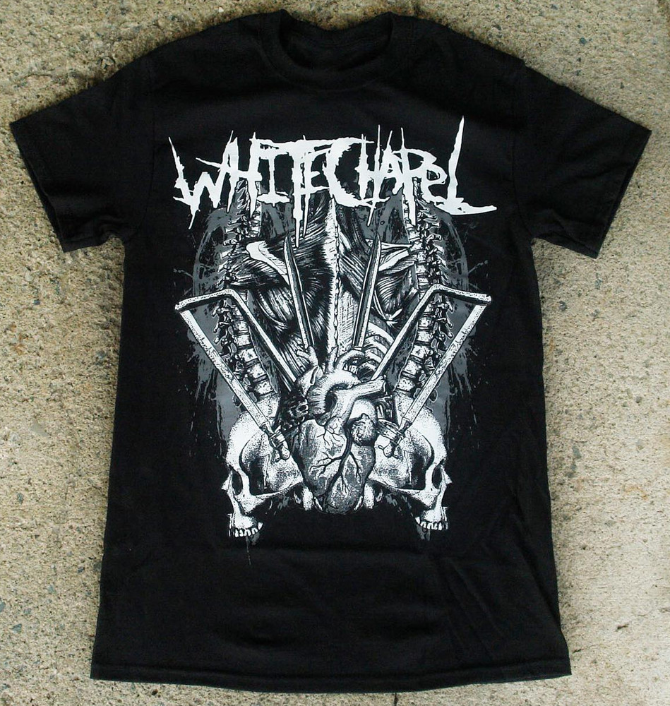 Whitechapel Band Black T Shirt All Size S-5XL