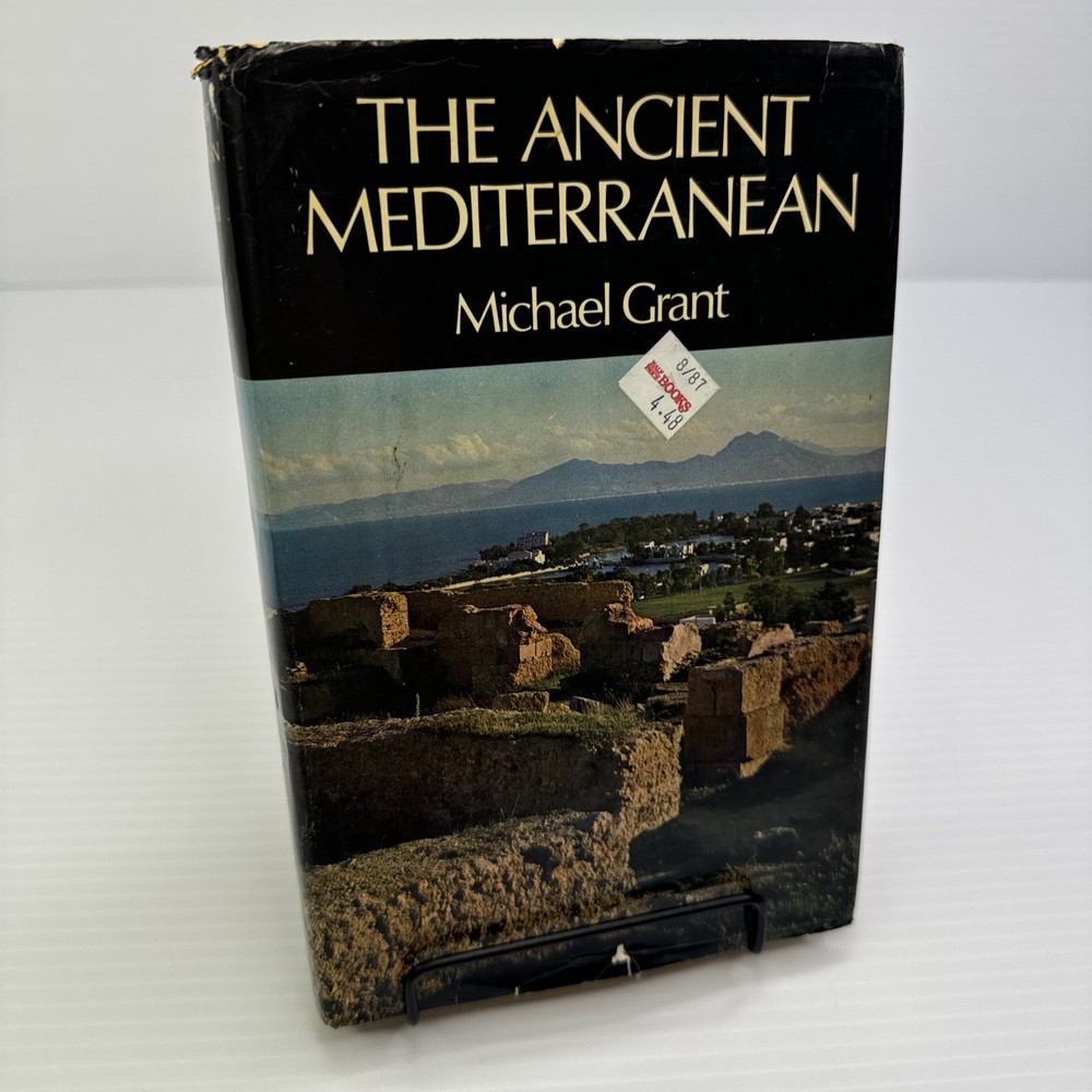 The Ancient Mediterranean Michael Grant 1969 HC Scribners Sons Ancient History