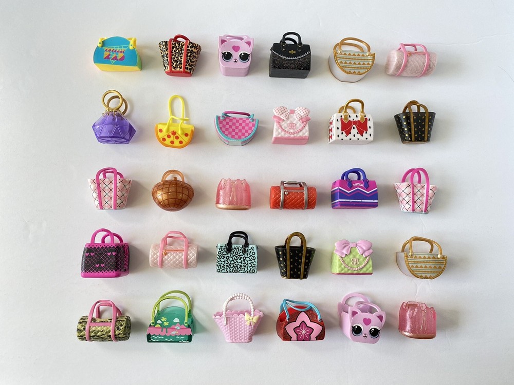 LOL Surprise Doll Accessories Lot with 30 Purses Including 6 Duplicates