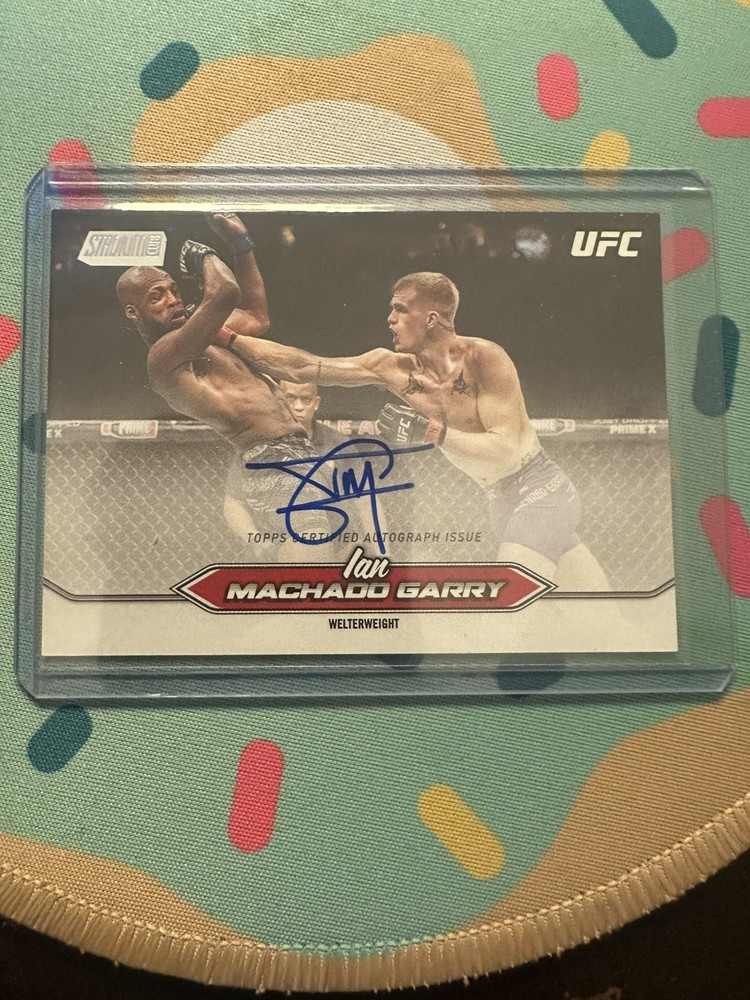 2025 Stadium Club Ufc Ian Machado Garry Auto Autograph On Card