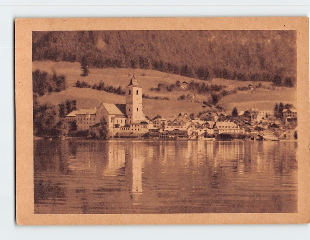 Postcard St. Wolfgang im Salzkammergut Austria