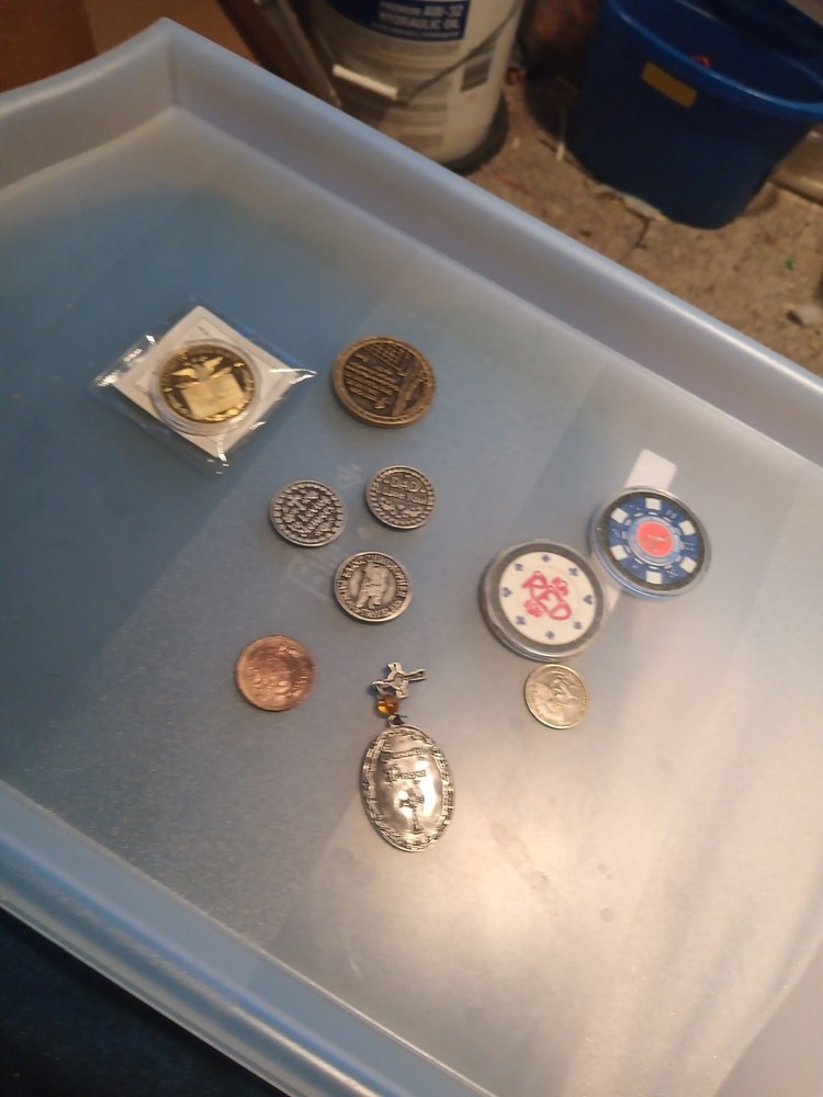 Lot Of Tokens And Medallion Etc