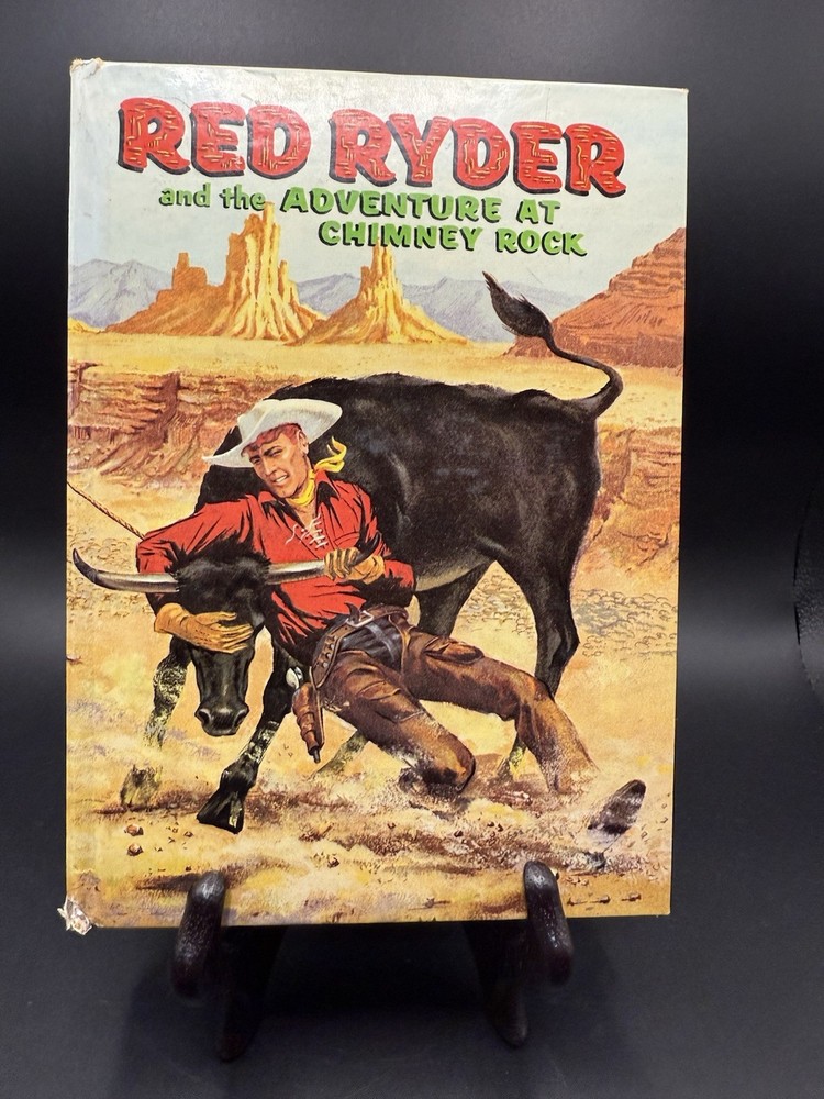 Red Ryder and the Adventure at Chimney Rock Book Vintage 1957