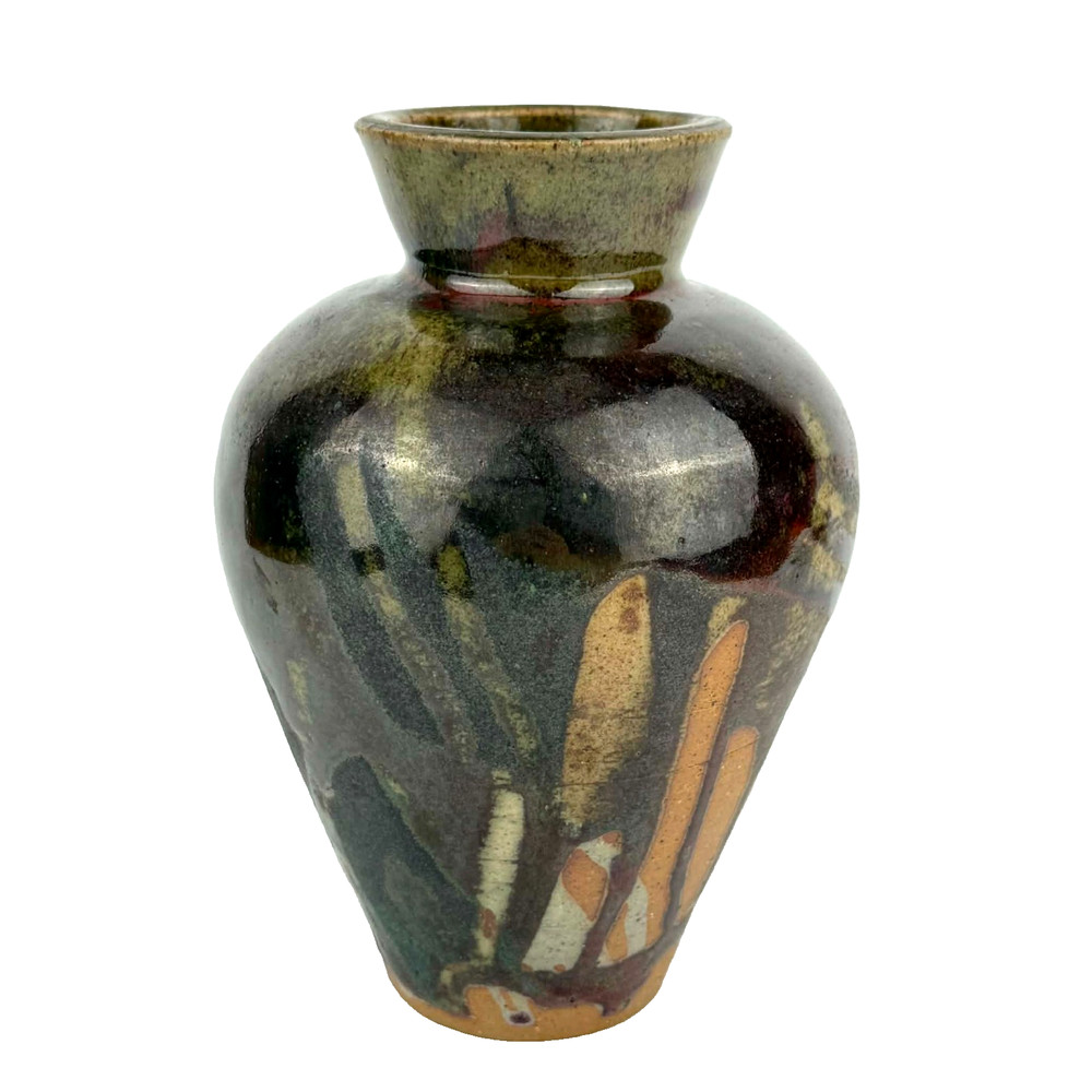 Vintage Studio Art Pottery Vase 7