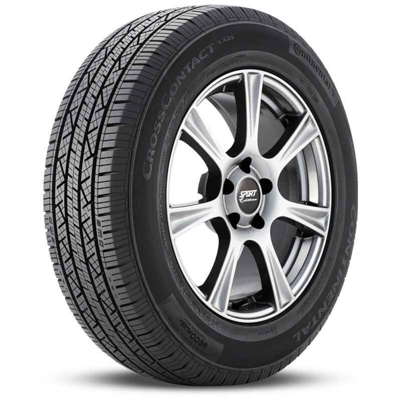1 Continental CrossContact LX25 235/55R19 101H All Season 70K Mi Warranty 740AA