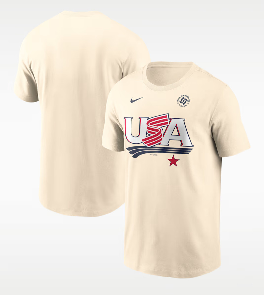 USA Baseball Team 2026 World Baseball Classic Collection T-Shirt