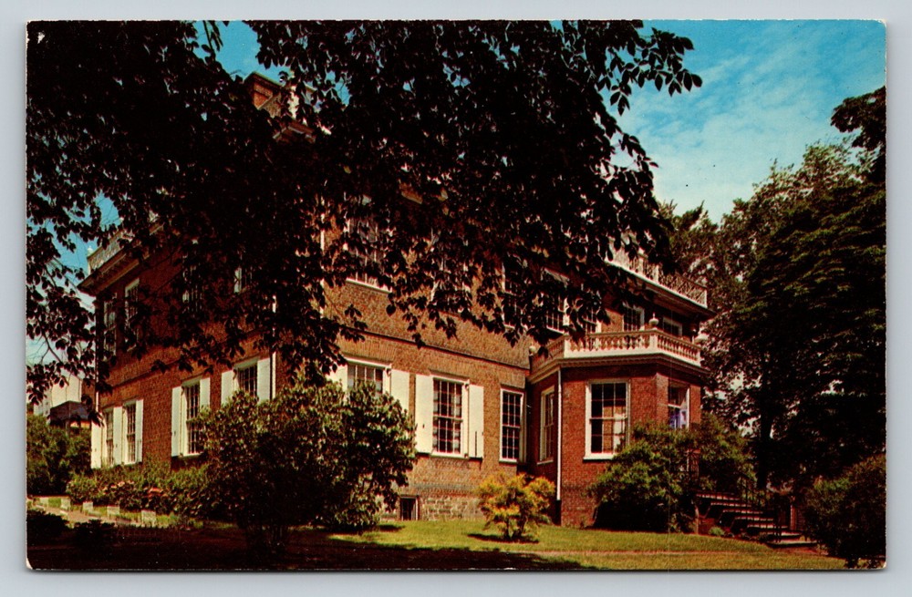 Albany New York Schuyler Mansion VINTAGE Postcard