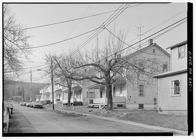 GENERAL VIEW LOOKING NORTHWEST SHOWING HOUSES ON NORTH SIDE OF STREET. NO. 1268