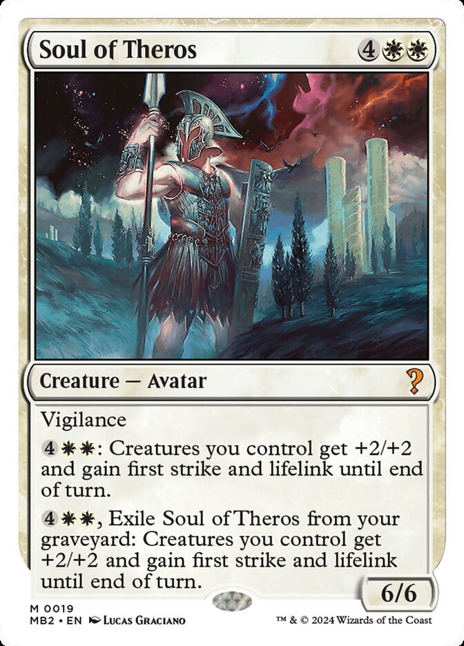 MTG Magic the Gathering Soul of Theros (19/390) Mystery Booster 2 NM