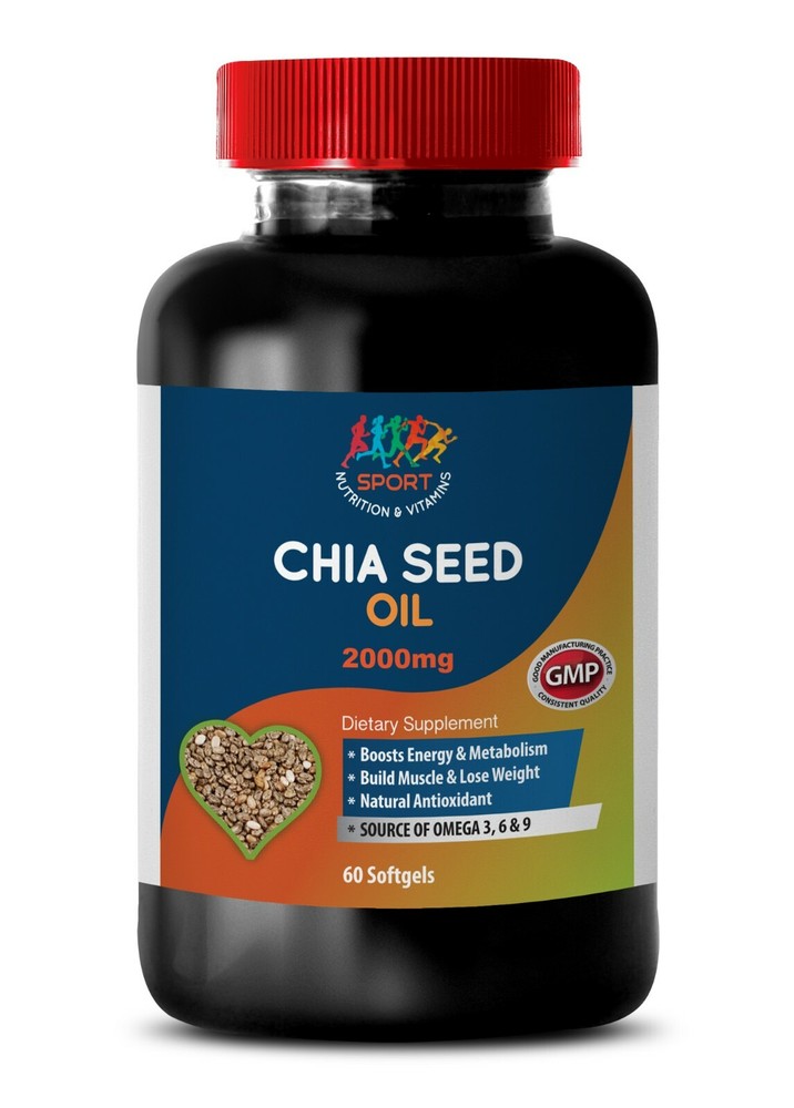 weight loss formula - CHIA SEED OIL 2000mg - linoleic acid weight loss 1B