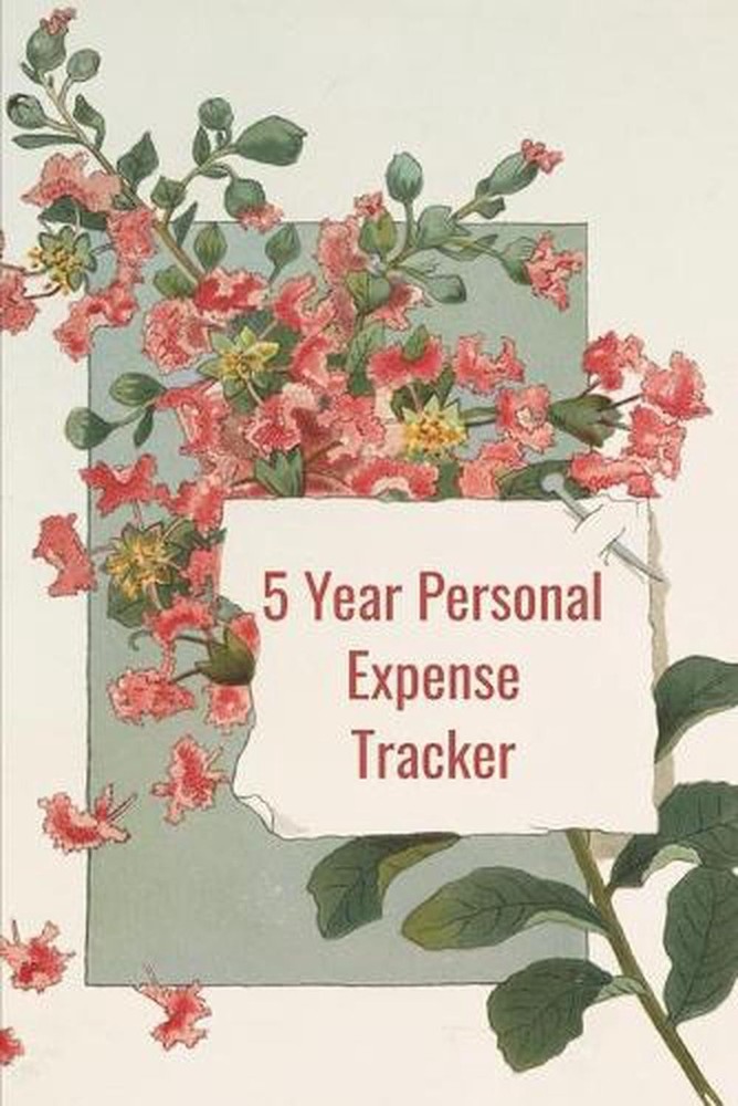 5 Year Personal Expense Tracker by Finance Trackers (English) Paperback Book