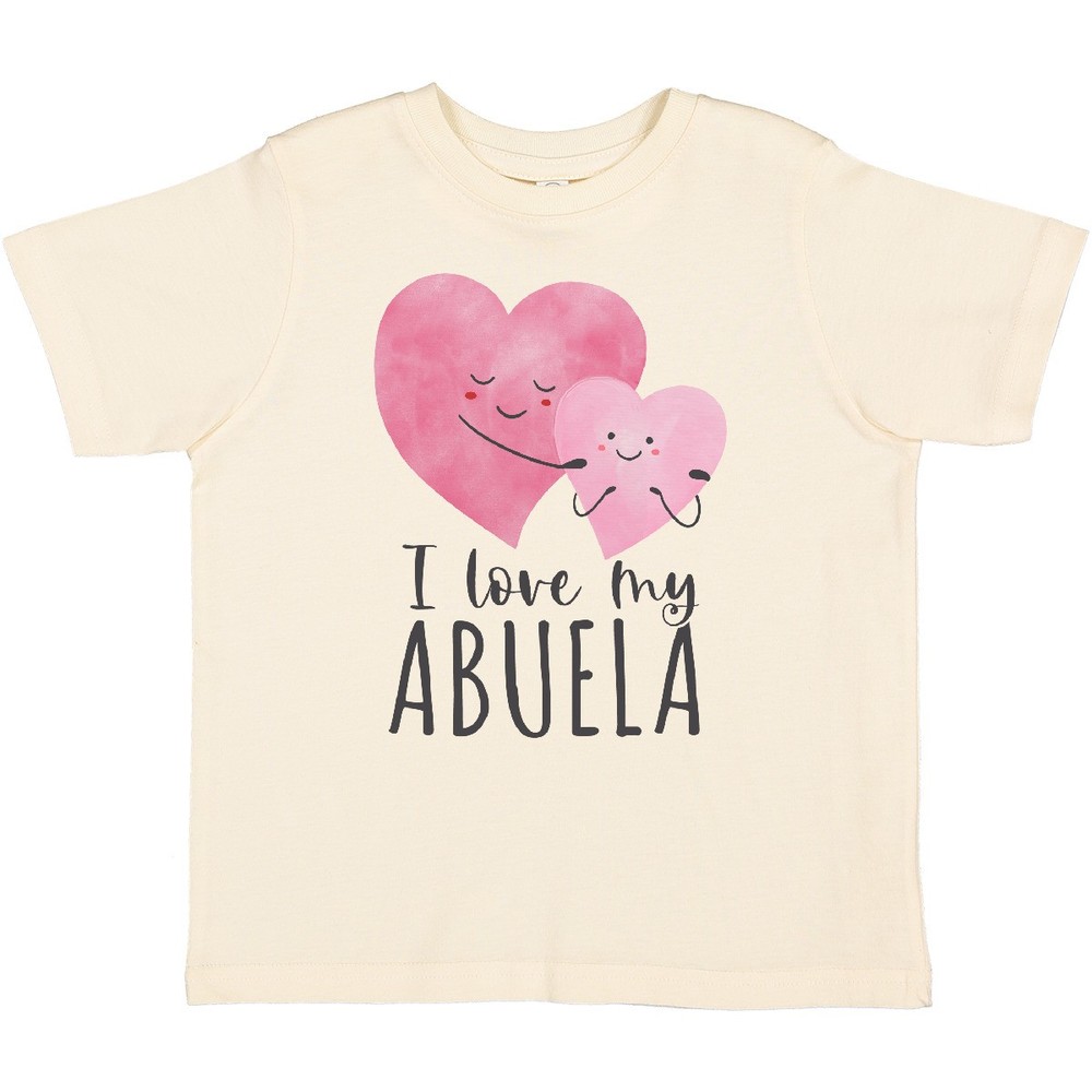 Inktastic I Love My Abuela Toddler T-Shirt Abuelas Grandma New Grandmother From-image