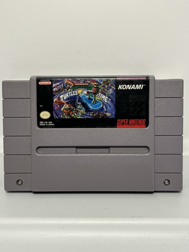 Teenage Mutant Ninja Turtles IV: Turtles in Time (SNES, 1992) - Cartridge Only