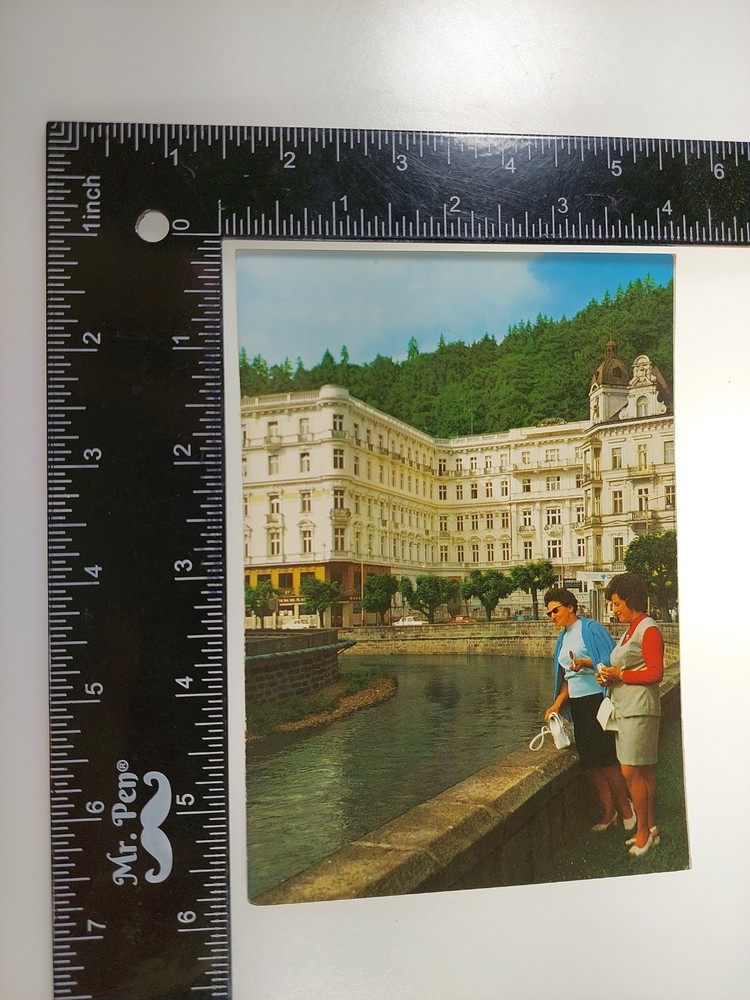Grand hotel Pupp Karlovy Vary Karlovy Vary Czech Republic postcard📬📨 (B)