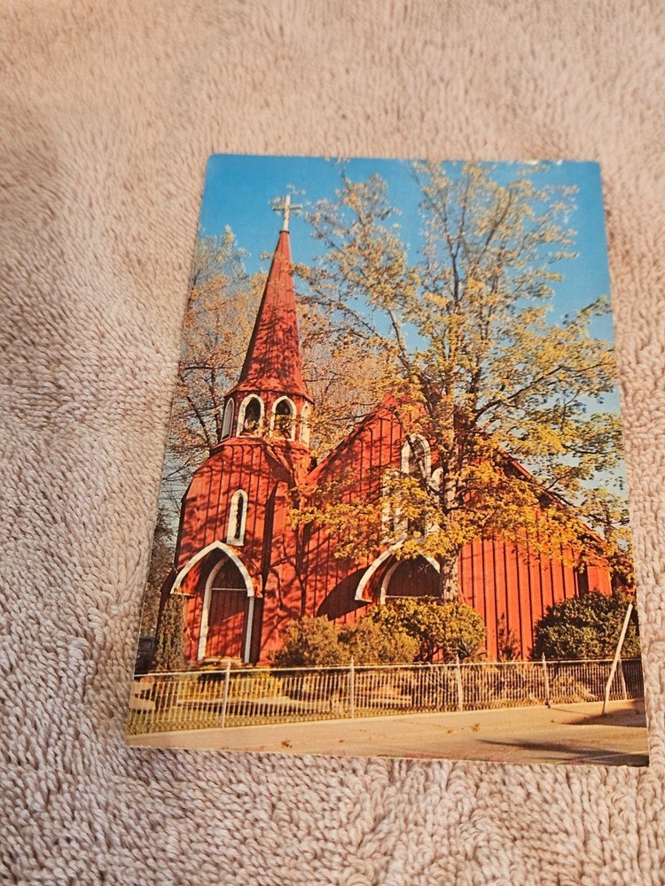 St. James Episcopal Church Sonora CA Oldest in State Postcard Dexter Press