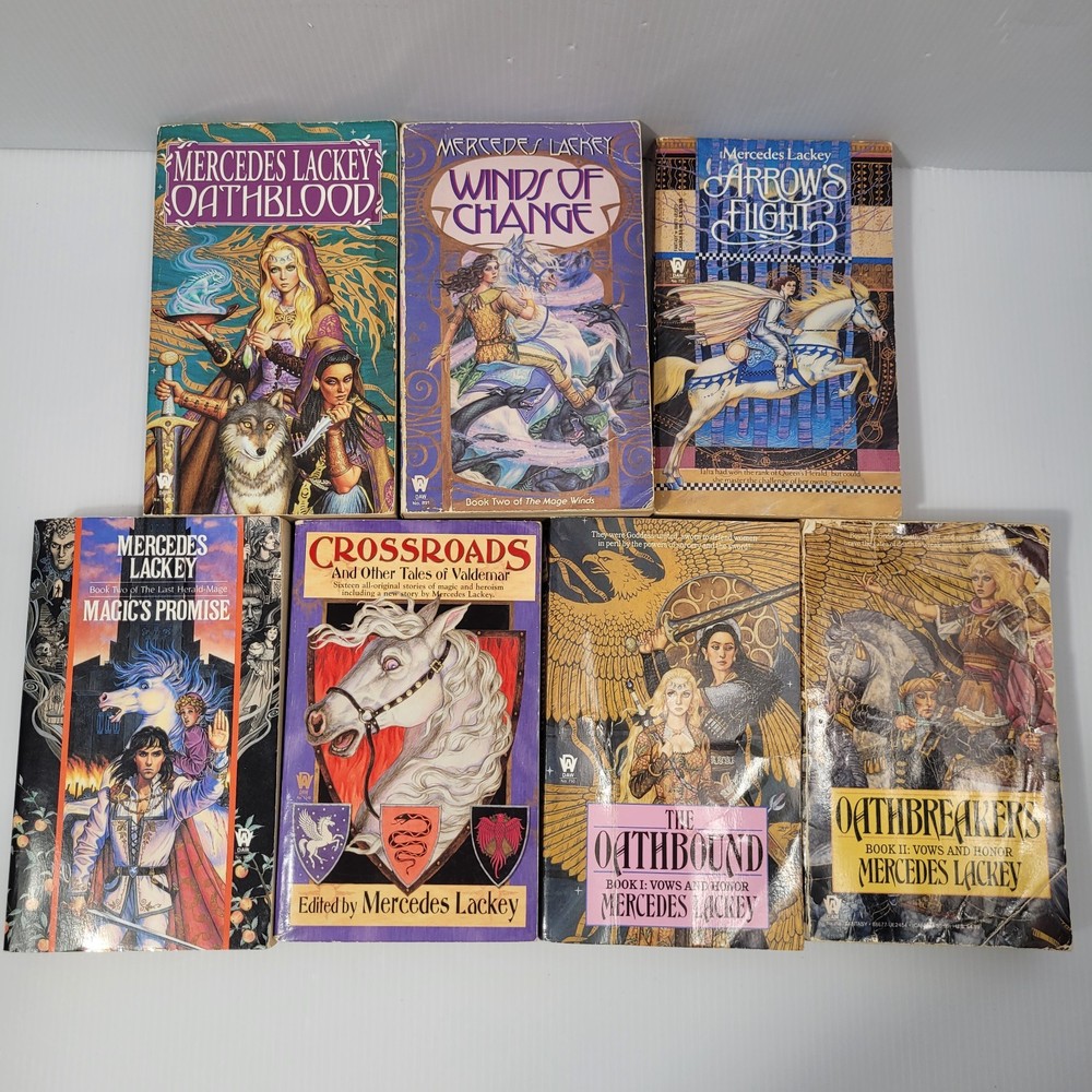 Mercedes Lackey | Mixed Lot 8 Series | Fantasy Fiction | Paperback Books |