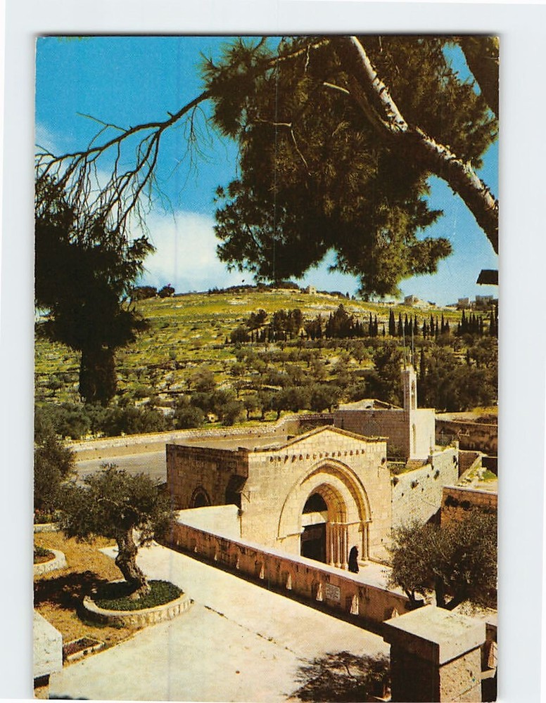 Postcard Tomb of St. Mary Jerusalem Israel