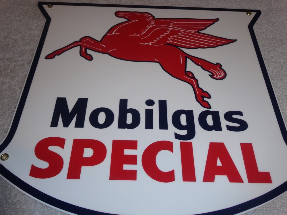 Vintage Nos Mobil Mobilgas Special 12