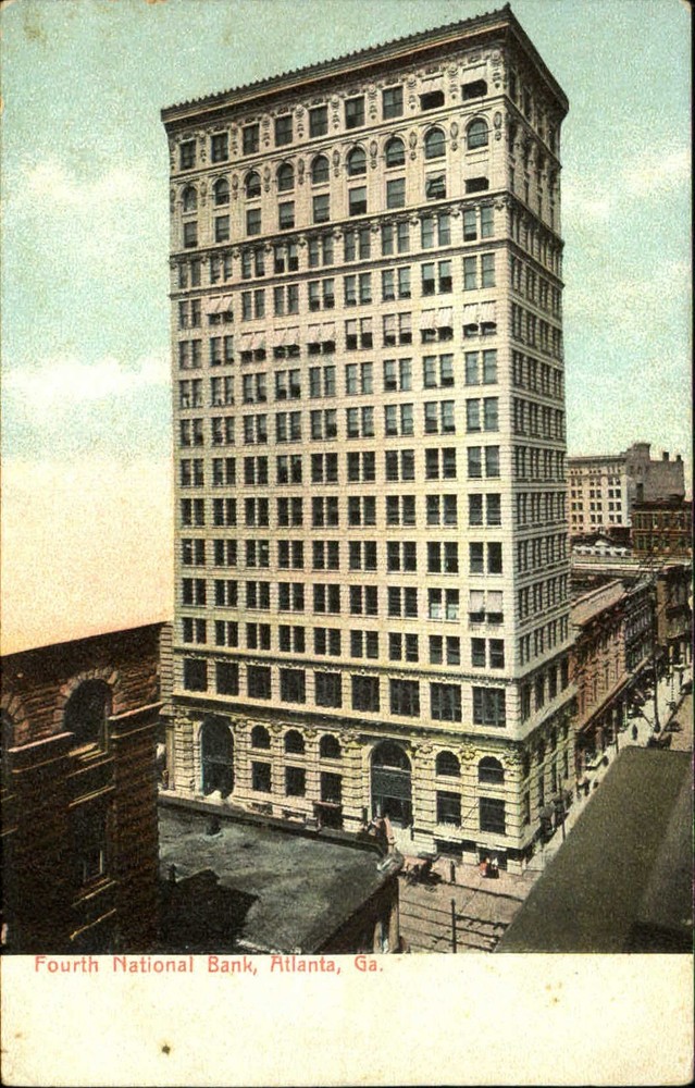 Fourth National Bank Atlanta Georgia GA UDB c1905