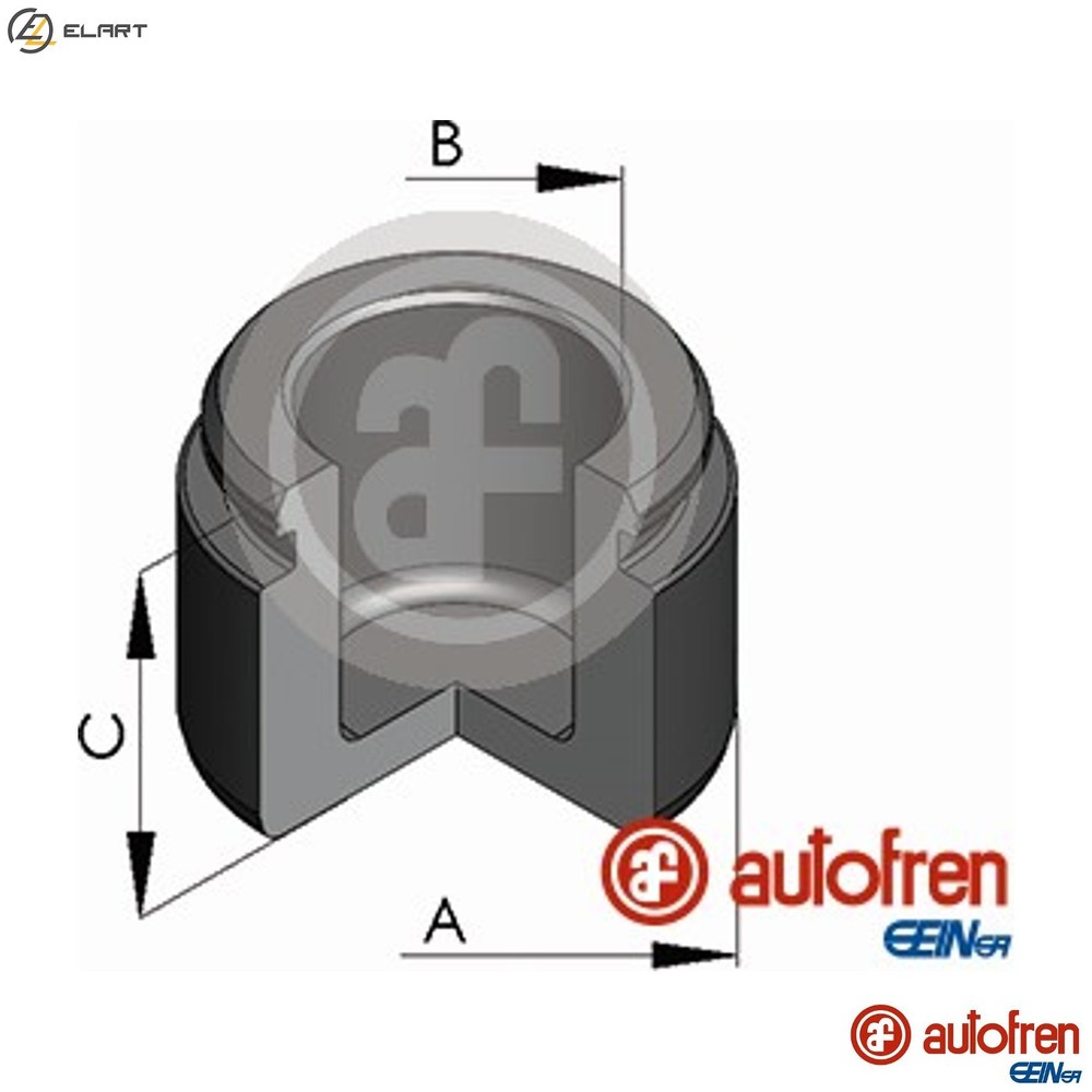 PISTON BRAKE CALIPER D025751 FOR MERCEDES-BENZ C-CLASS/Convertible/T-Model 6.2L