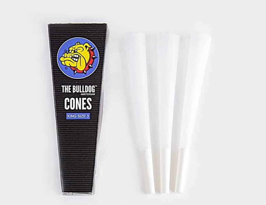 4-pack Kings Size prerolled cones by Bulldog Amsterdam