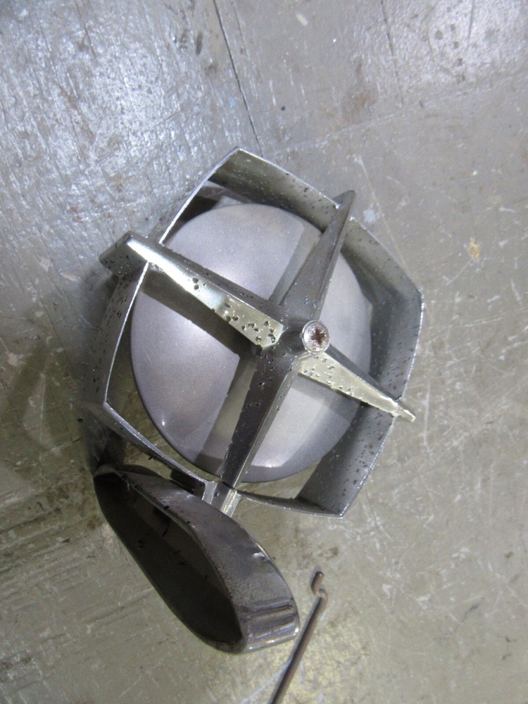 1956 Ford Fairlane Customline car rat rod hot rod exterior door mirror chrome