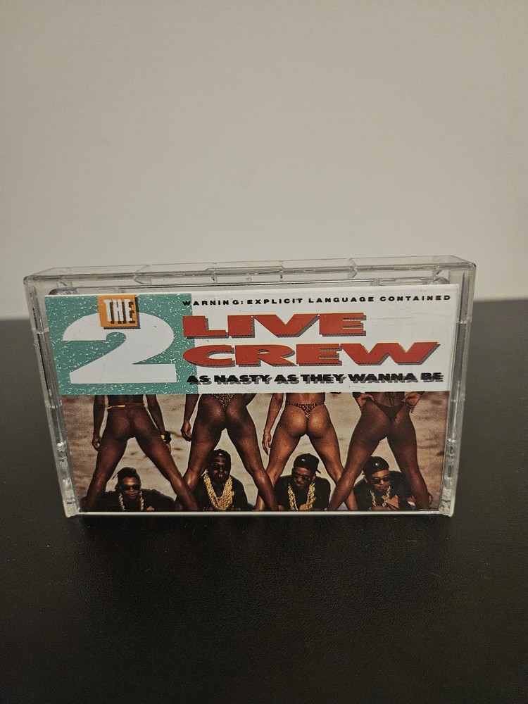 The 2 Live Crew - As Nasty As They Wanna Be 1989 Original Cassette Tape