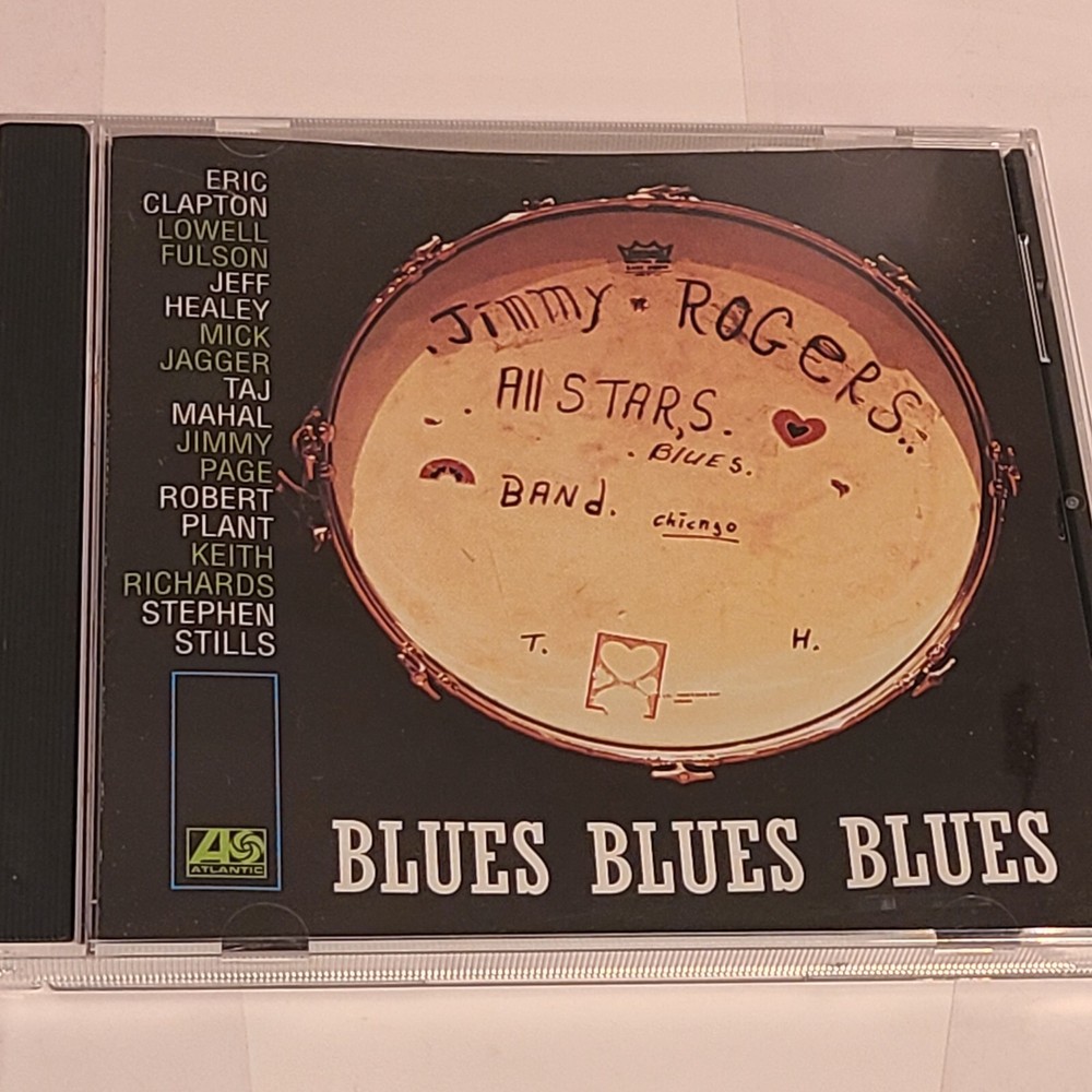 Blues Blues Blues Jimmy Rogers All Stars Audio Music CD Very Good