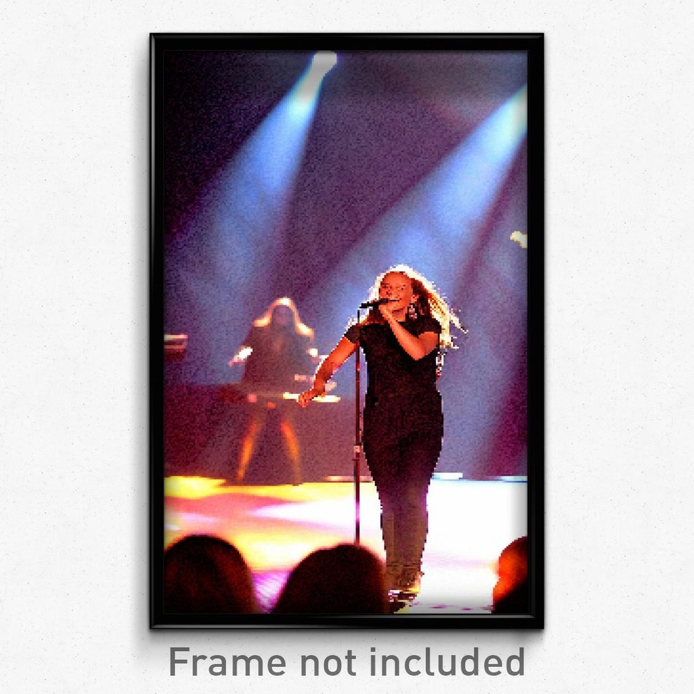 Pixel Art Poster - Gregarious Concert (8 Bit Psychedelic Video Game Print)
