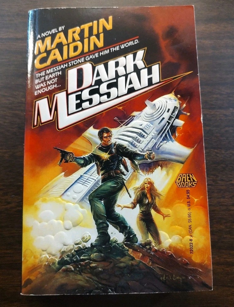 DARK MESSIAH - First Printing Paperback By Martin Caidin