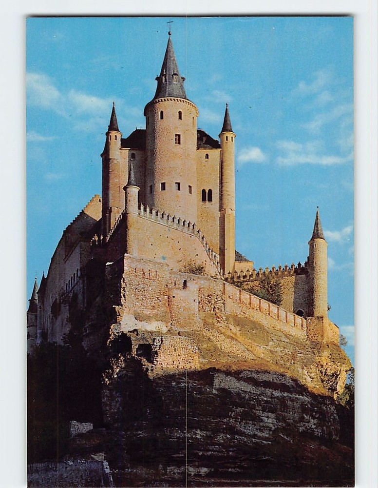Postcard El Alcazar Segovia Spain