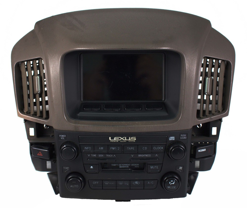 1999-2003 Lexus RX 300 AM FM Radio Cassette Player CD Controls 86120-48050 P1714