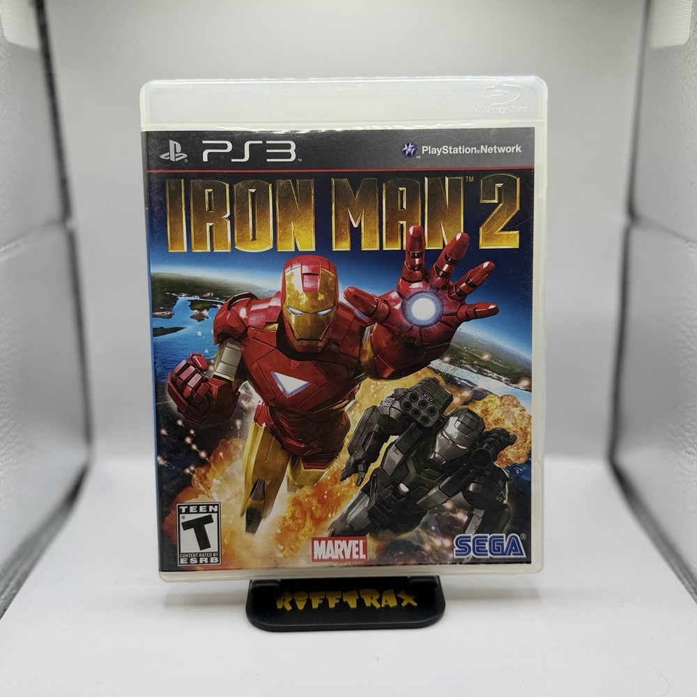 Iron Man 2 PS3 Complete CIB PlayStation 3 Marvel Sega Tested