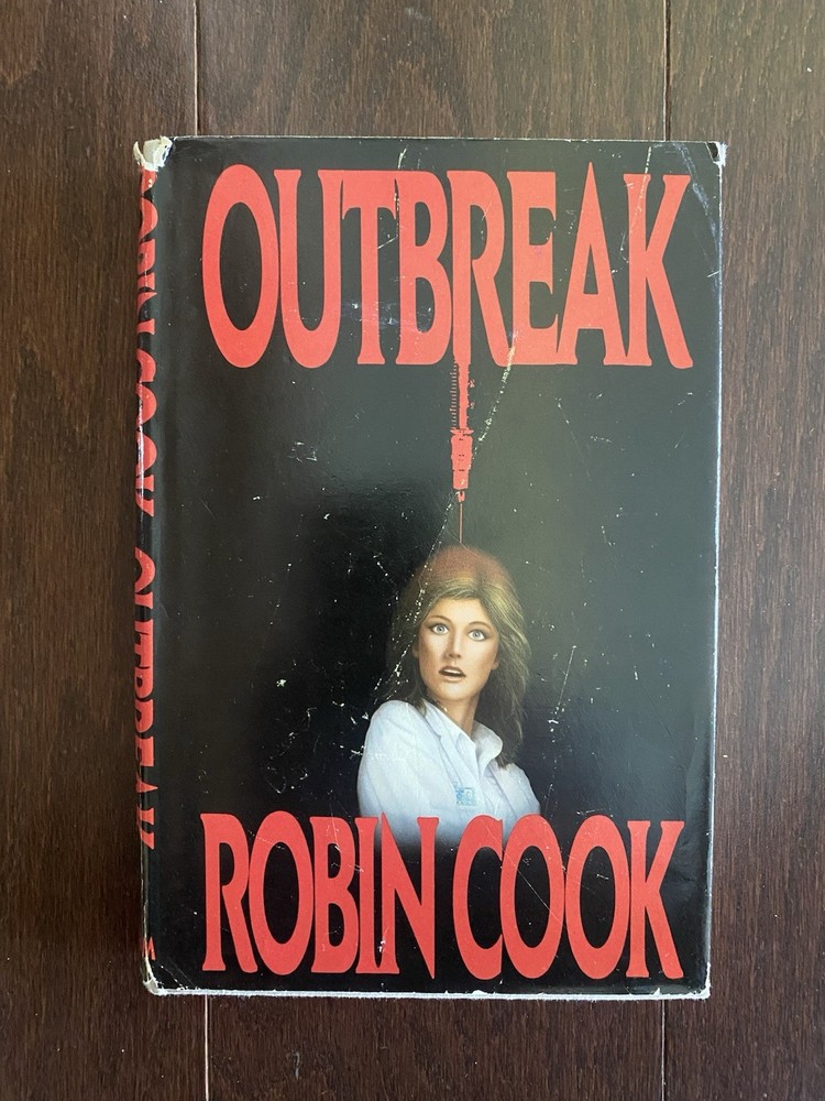 Outbreak Robin Cook Hardcover 1987 Book Club Edition W/Dust Jacket