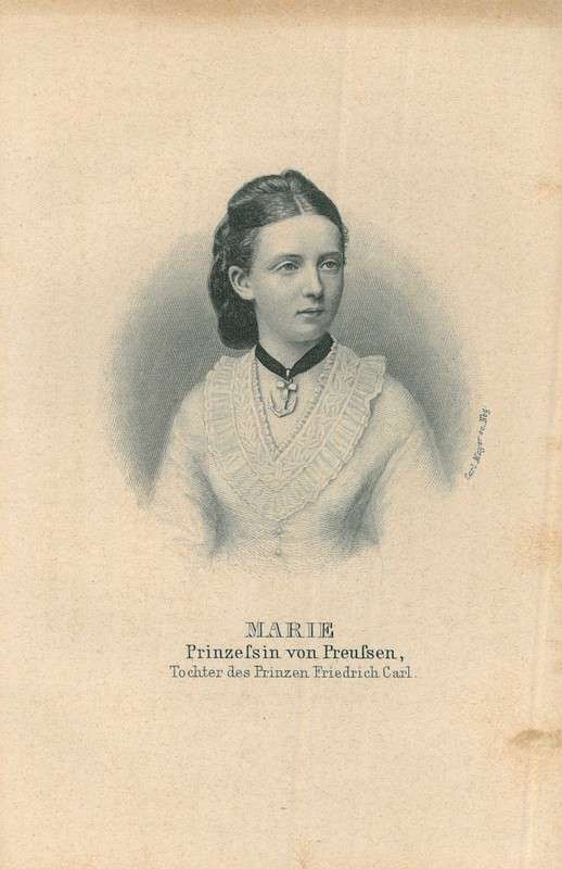 Portrait of Marie, Princess of Prussia