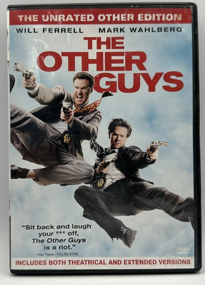 The Other Guys DVD Will Ferrell Mark Wahlberg Free Shipping 2010