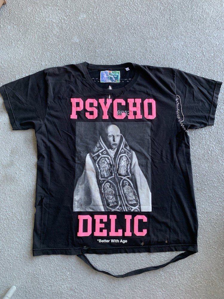 Better with Age Phsycodelic T-Shirt Size Large