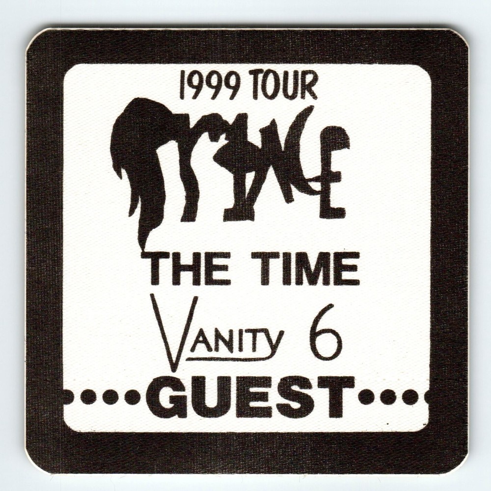 Prince The Time Vanity 6 Backstage Pass 1999 Pop Rock Funk Original Vintage