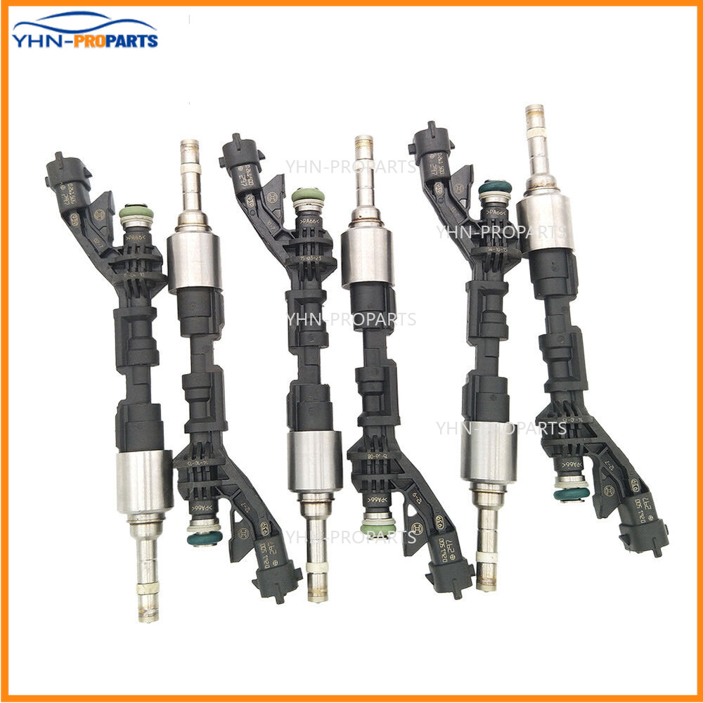 6X fuel injector FX239F593AC for Jaguar FType XJ XF 20132015 3.0L V6