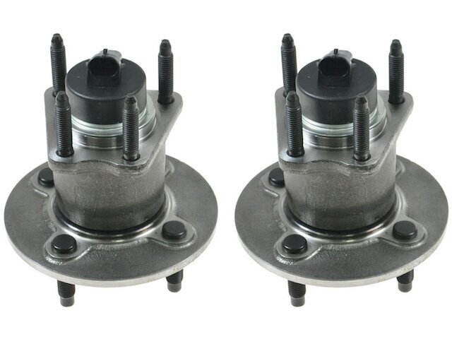 TRQ Rear Wheel Hub and Bearing Assembly for 2007-2009 Pontiac G5 54YWYZ