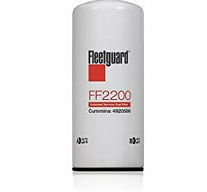New Genuine Fleetguard FF2200 Fuel Filter for Cummins ISX OEM Replacement