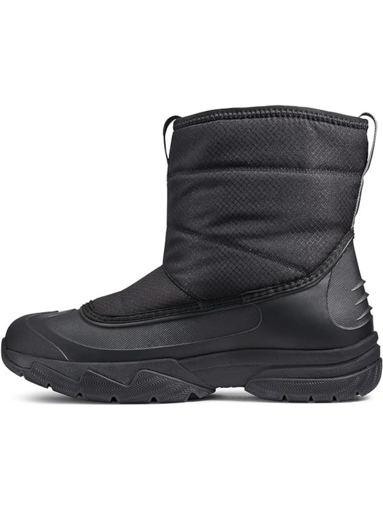 BASS OUTDOOR Womens Black Waterproof Field Round Toe Winter 6