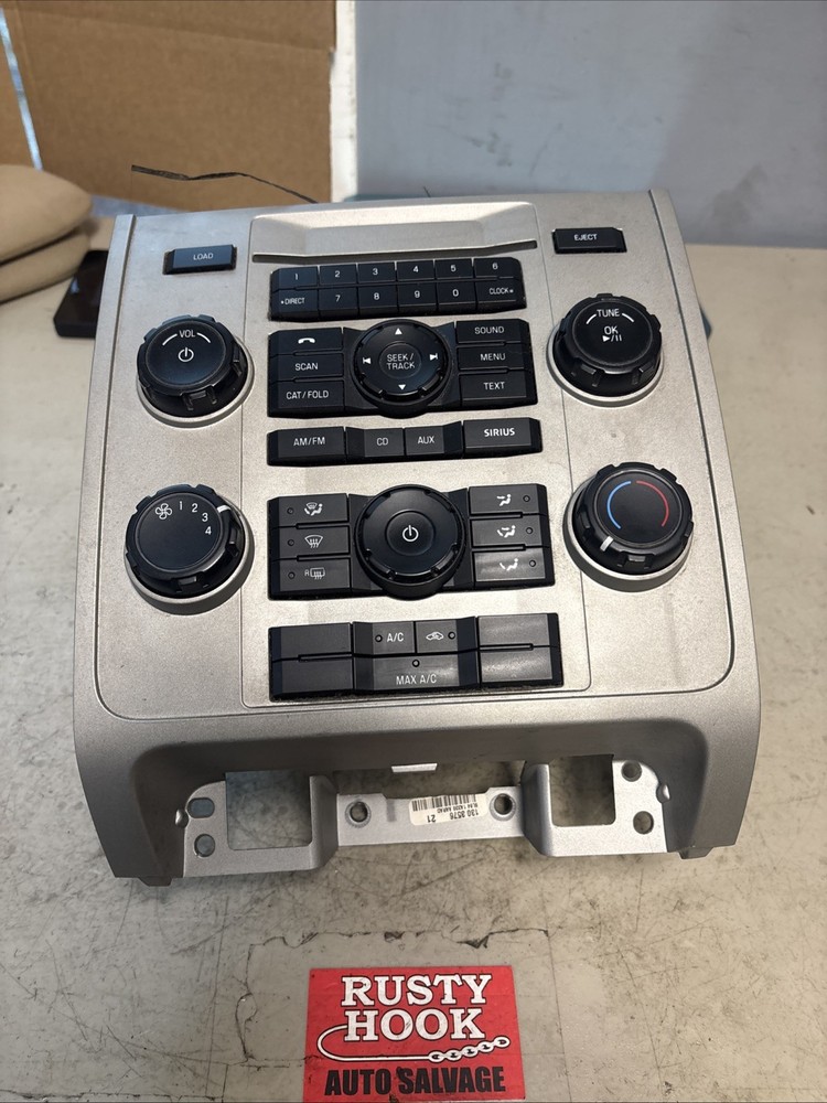 2011 Ford Escape Radio CD Player Heater A/C Climate Control 9L84-1A330-Aa