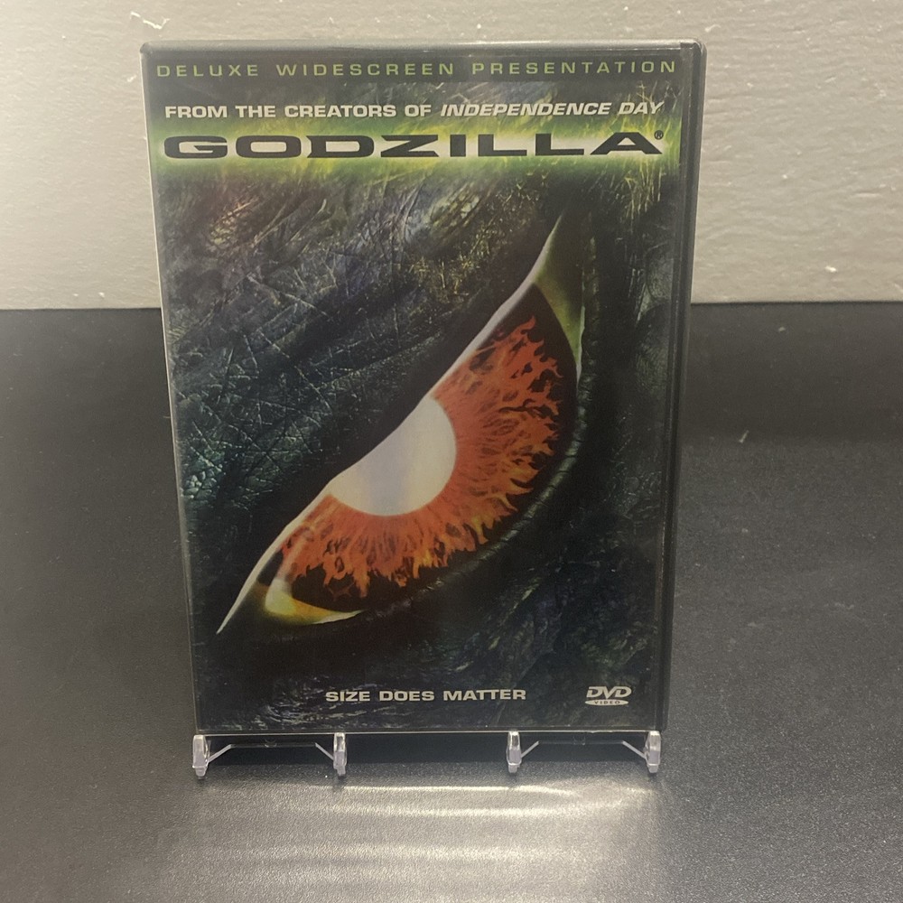 Godzilla 1998 DVD Roland Emmerich Action Movie Classic
