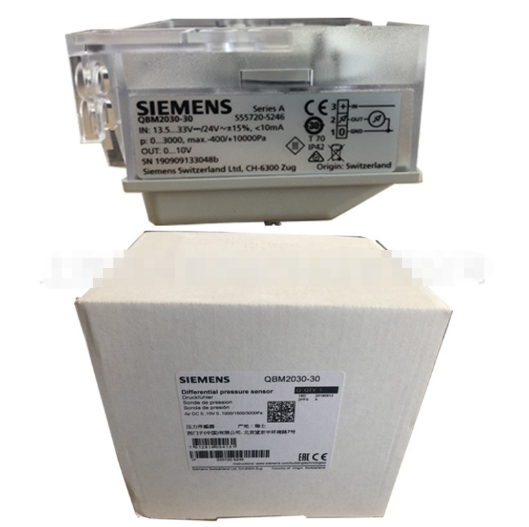 1PC NEW Siemens QBM3020-3D QBM30203D Difference Pressure Sensor Free shipping