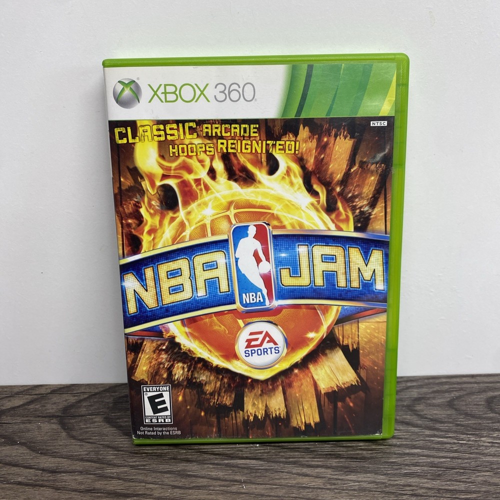 NBA Jam - Xbox 360 With Manual Untested ASIS